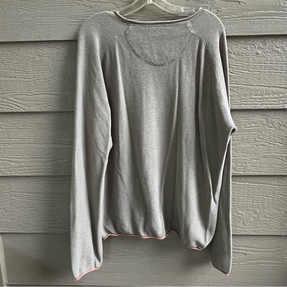 Carbon 2 Cobalt Pullover Shirt Men XXL Long Sleeve Cotton Round Neck Chest 50" - Picture 12 of 13